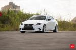 Lexus IS F on Vossen Wheels (VFS-10) 2017 года